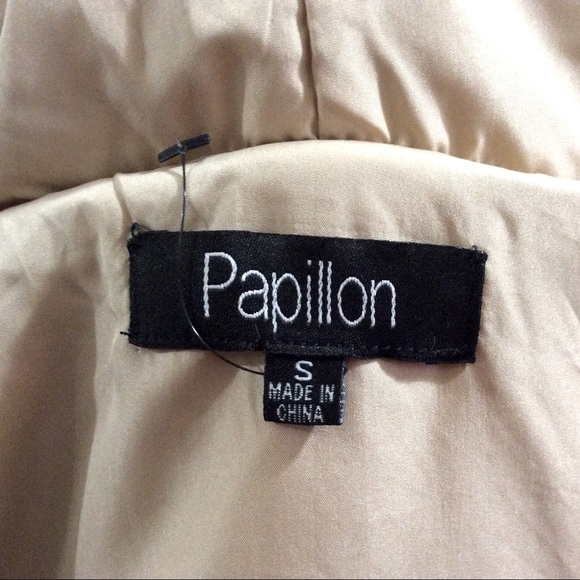 NWOT Papillon faux fur hooded vest - Picture 9 of 12